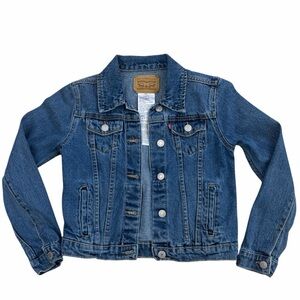 Levi's Classic Denim‎ Trucker Jacket for Kids Youth Medium 10-12